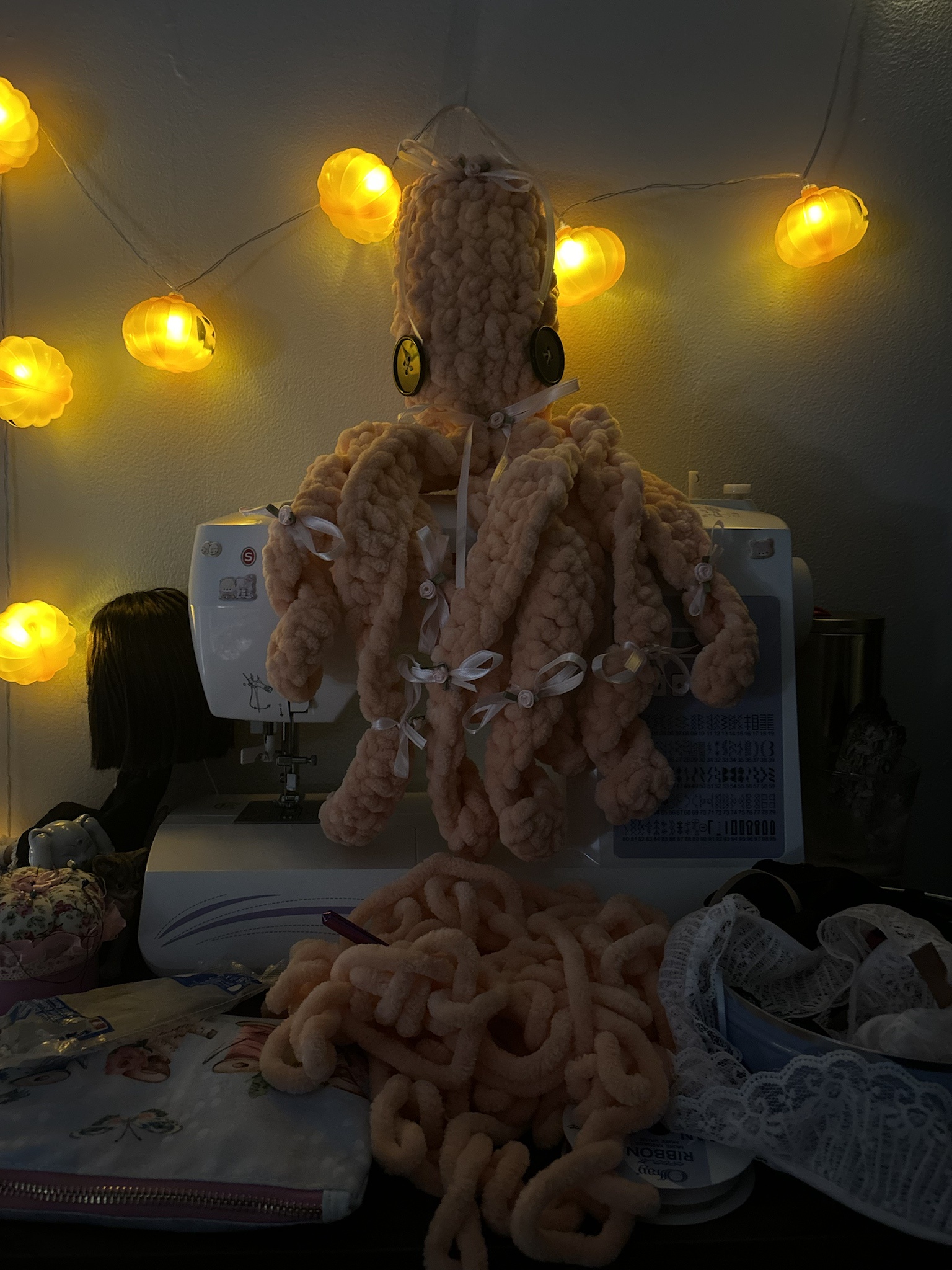After a Birthday Yarn Saga, She's Finally Finished and My Favorite Yet!