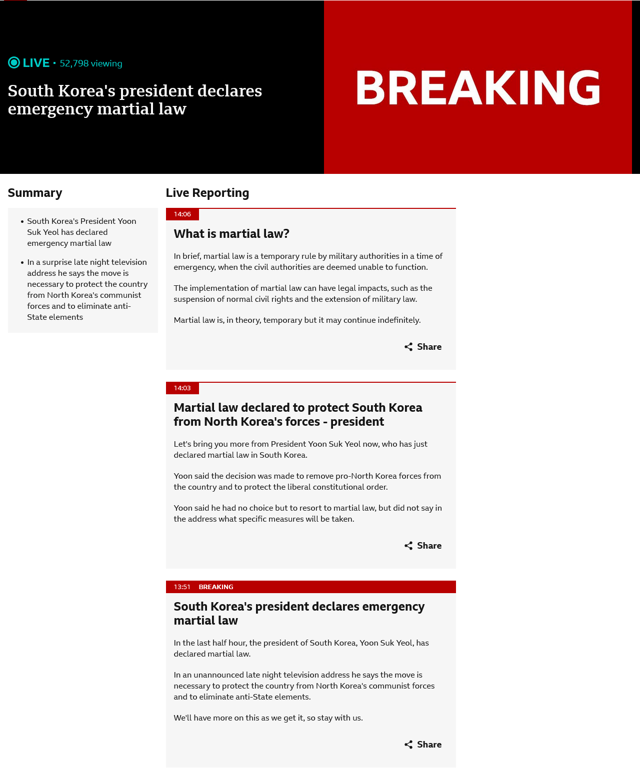 No Context Needed: South Korea Just Declared Martial Law Amidst North Korean Threats