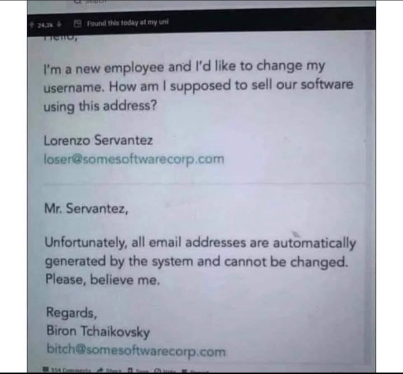 Haha, that's hilarious!
