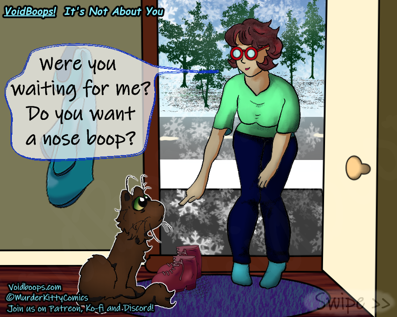 Original Content: "It's Not About You" - A VoidBoops Panel by MurderKittyComics