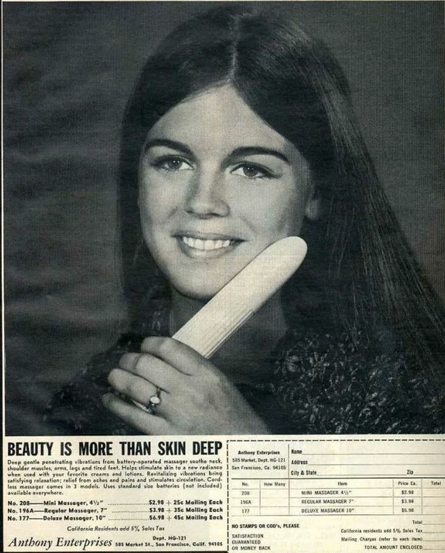 Flashback to 1971: The Ultimate Neck and Shoulder Massager Ad