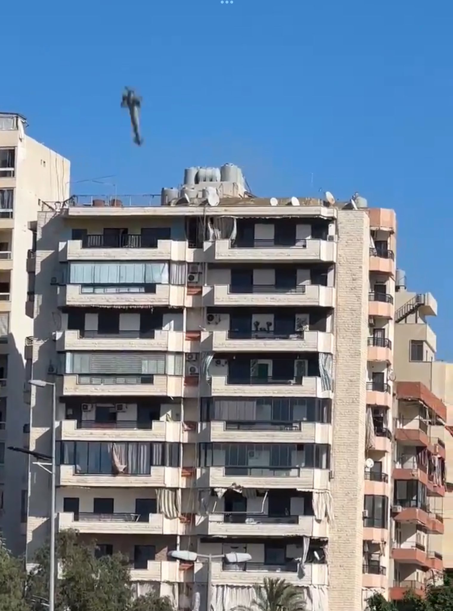 Residential Building Hit by US Bunker Buster Bomb: A Shocking Event