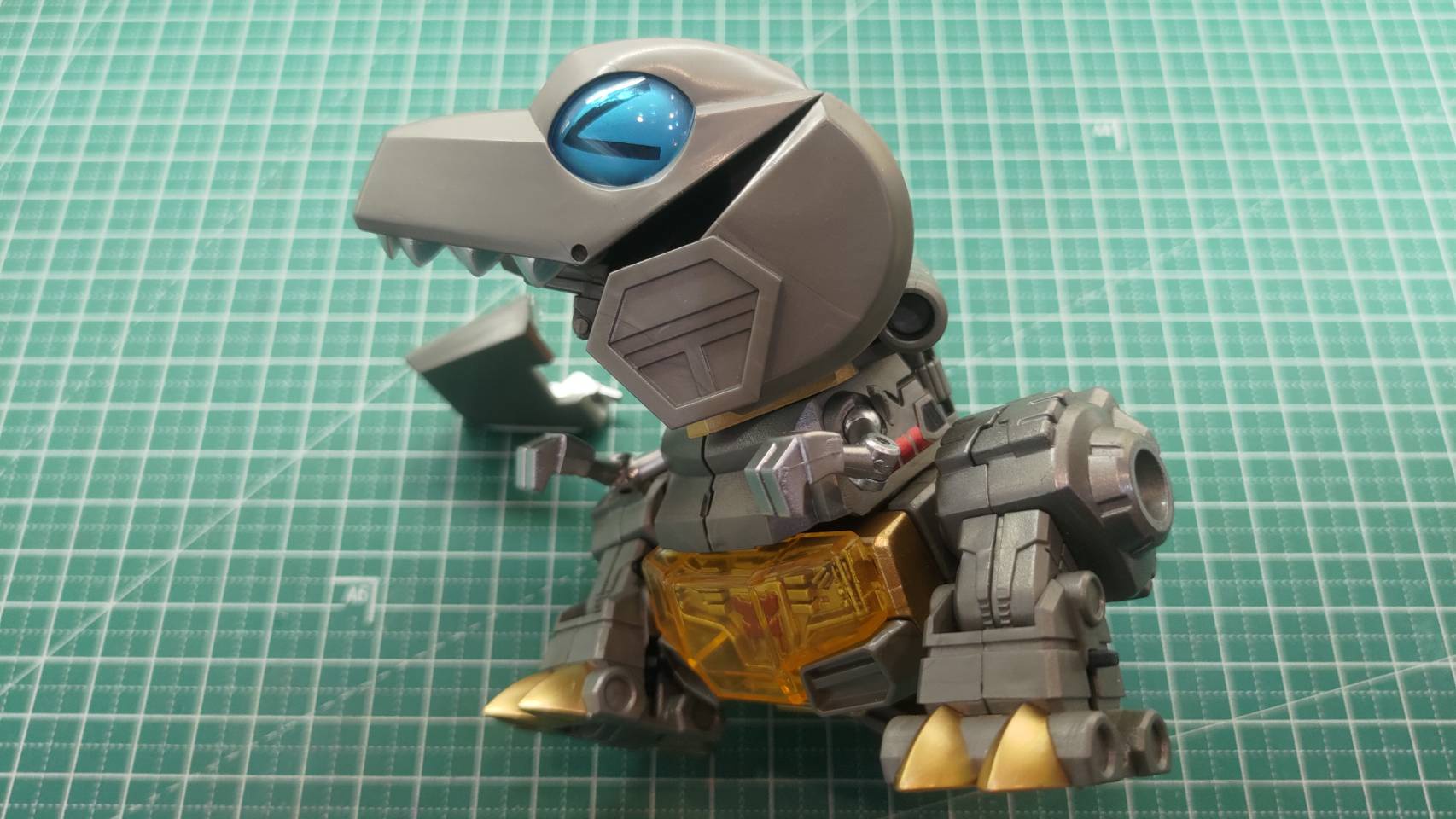 Meet the Hero Hobby QD-01 Tiny Rex Grimlock: A Toy Restoration Success