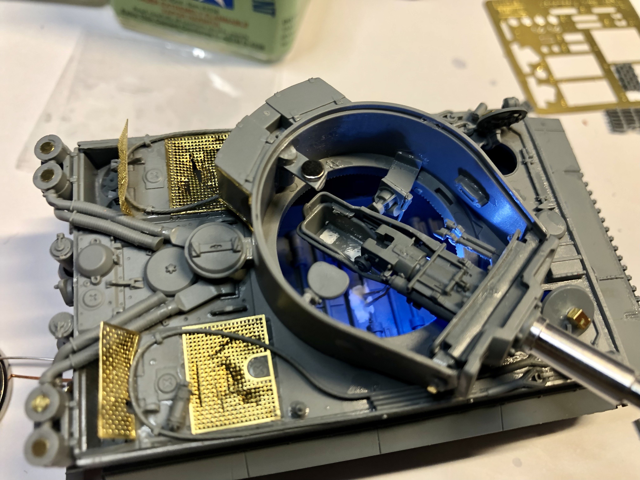 Detailed Look at the Vespid Tiger I Model in 1/72 Scale