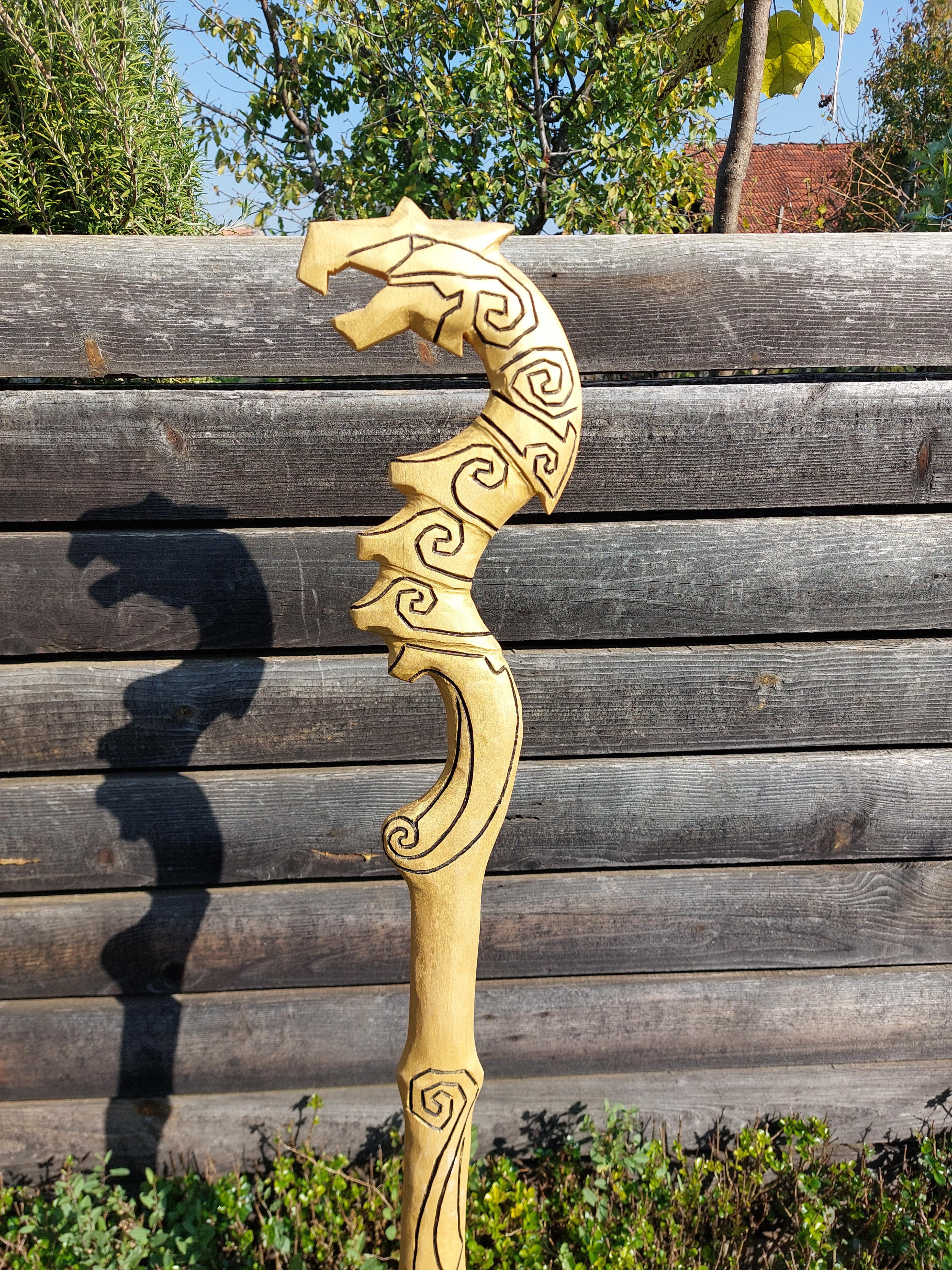 Creating the Dragon Priest Staff