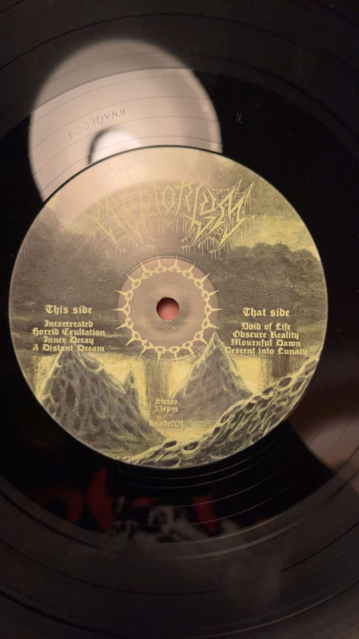 Exploring the Insanity: Cryptorium's Vinyl Track List