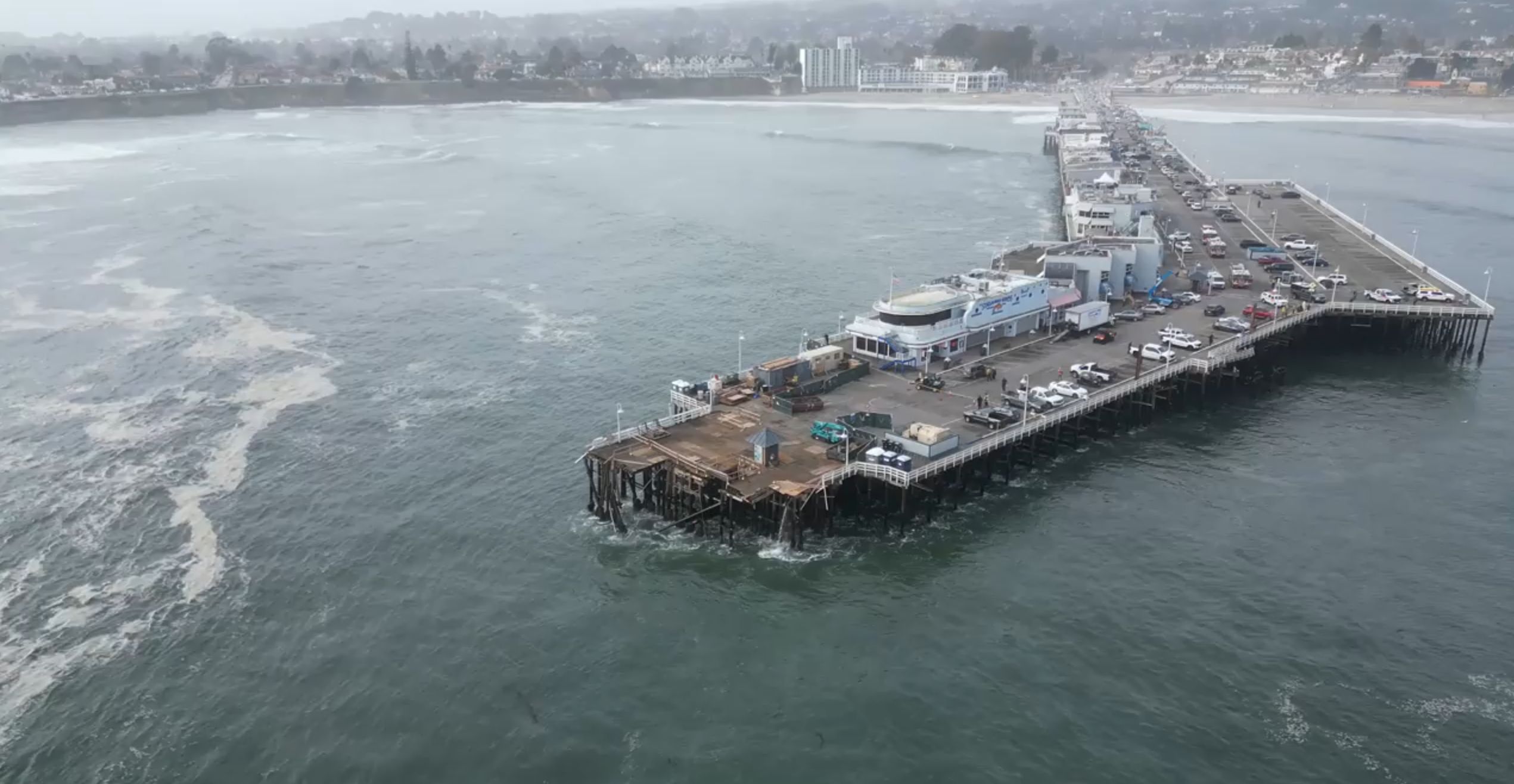 Disaster Strikes: The Santa Cruz Wharf Has Collapsed