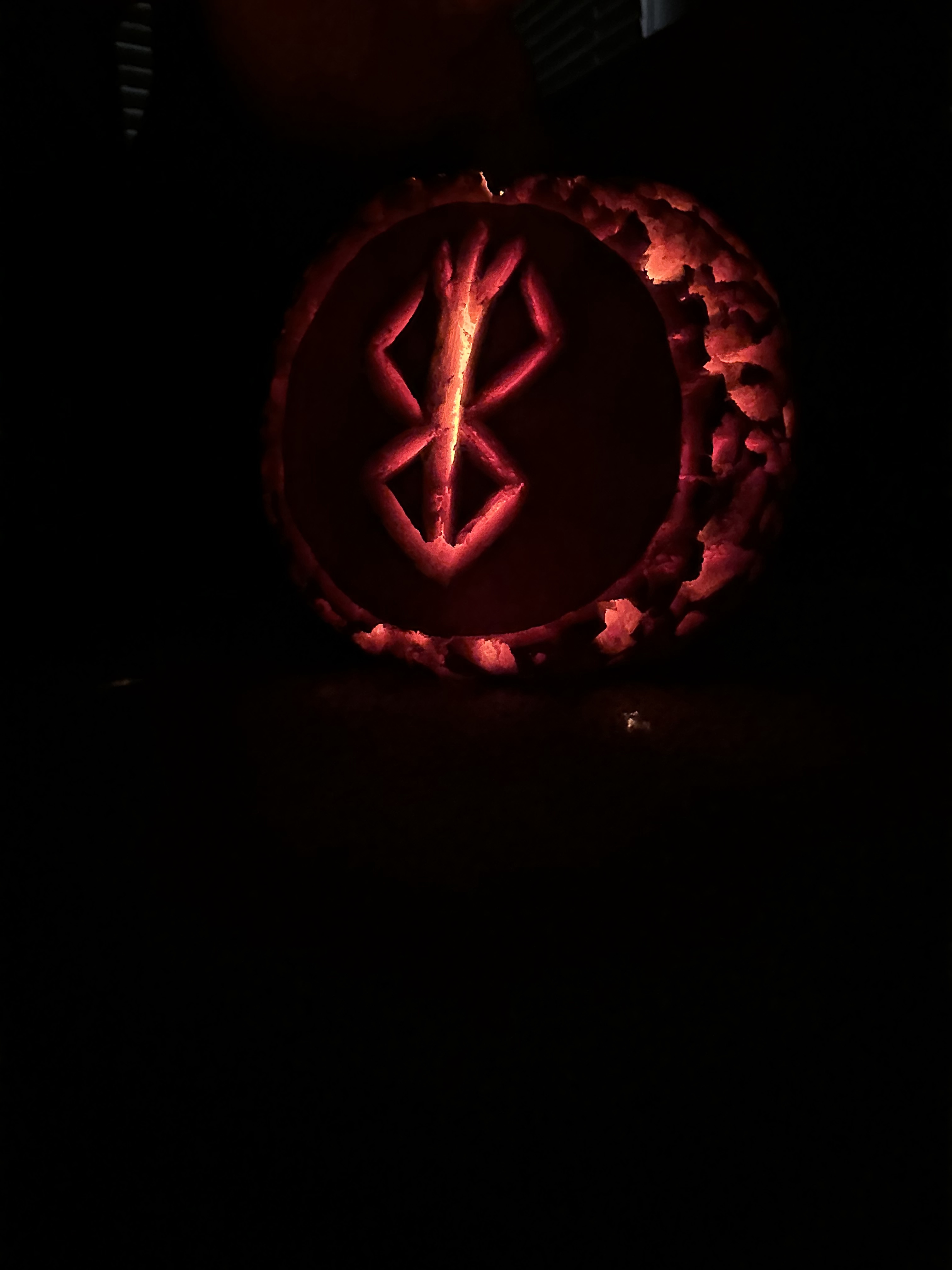 Berserk Inspired Pumpkin Carving: The Brand of Sacrifice