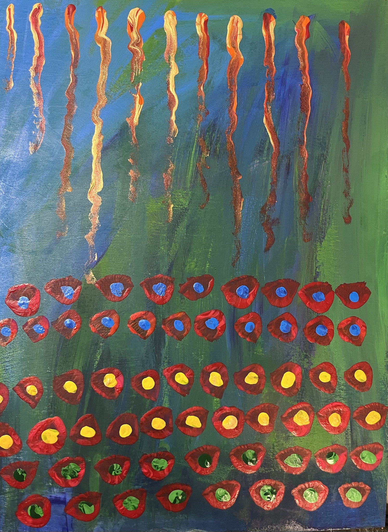 A collection of captivating paintings that tell a story.