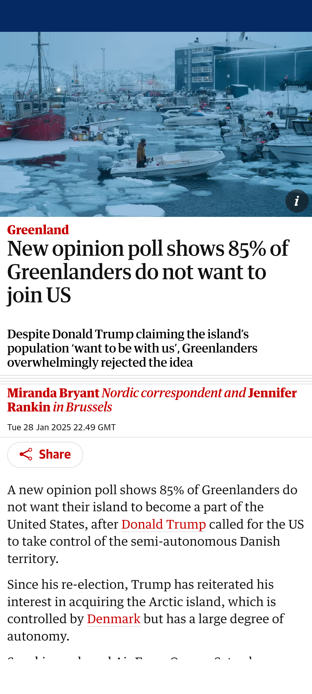 Who Knew DonOld Would Be Deceiving Us About Greenland?