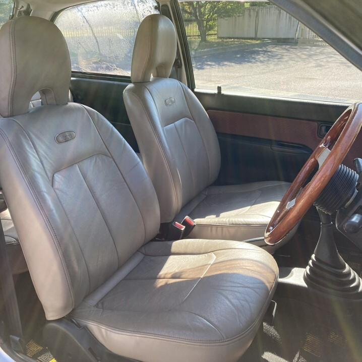 Check out my 1994 Subaru Vivio RX-R featuring a stylish Bistro interior!