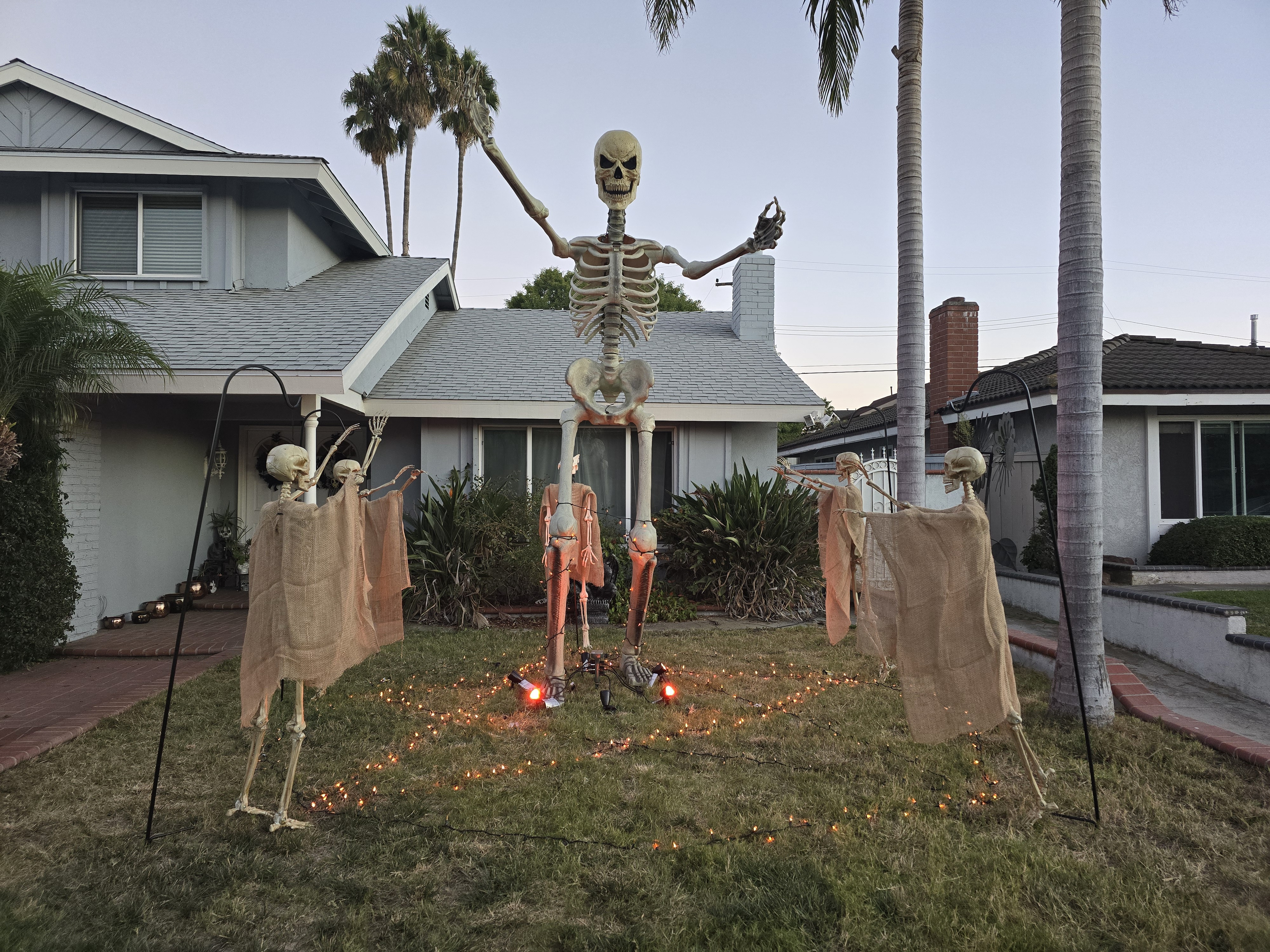 This Year's Halloween Display is Amazing, Fog Machine Saved for the Big Night!