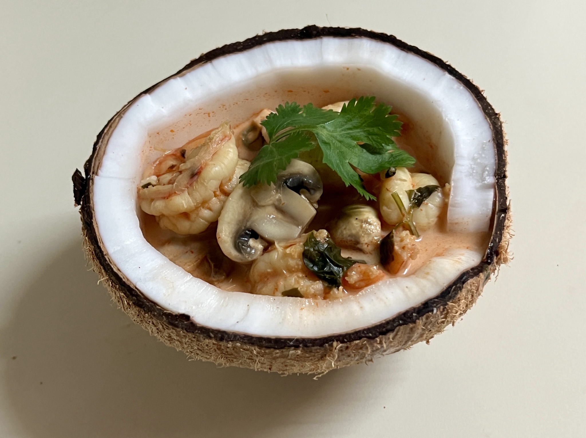 Deliciously Comforting: Chicken and Shrimp Coconut Curry Soup
