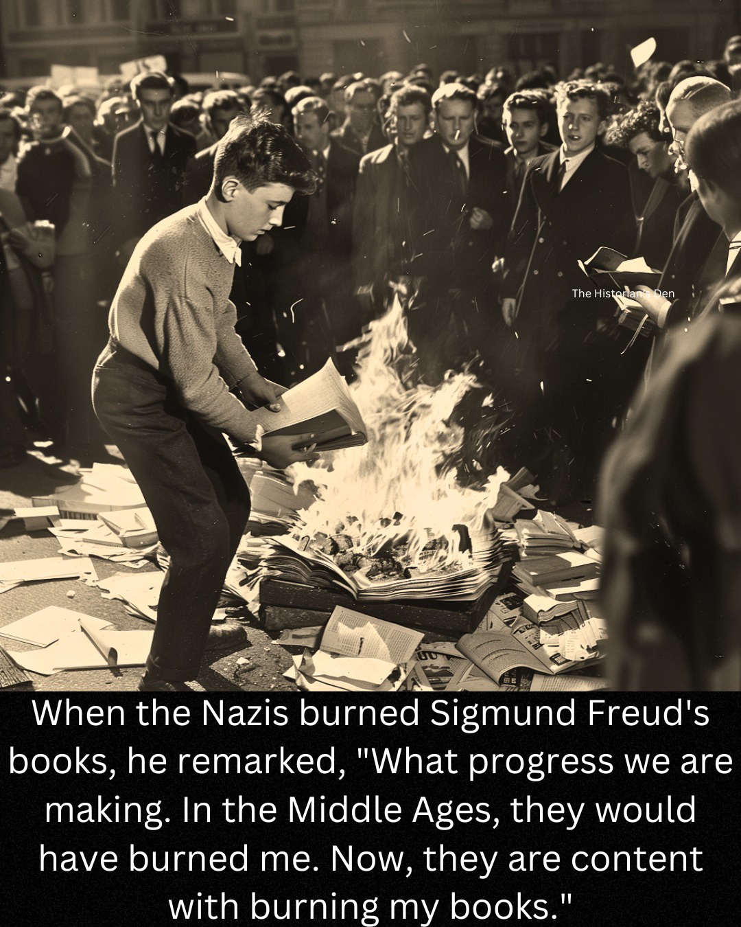 A quote from Sigmund Freud to ponder