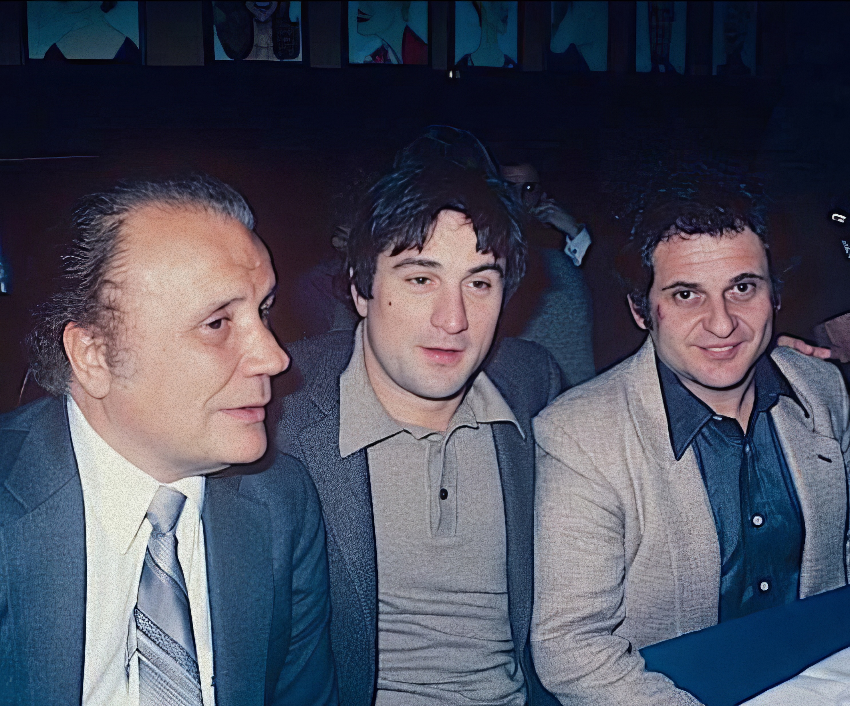 Raging Bull: A Legendary Moment with Jake LaMotta, Robert De Niro, and Joe Pesci at the 1981 NY Film Critics Circle Awards