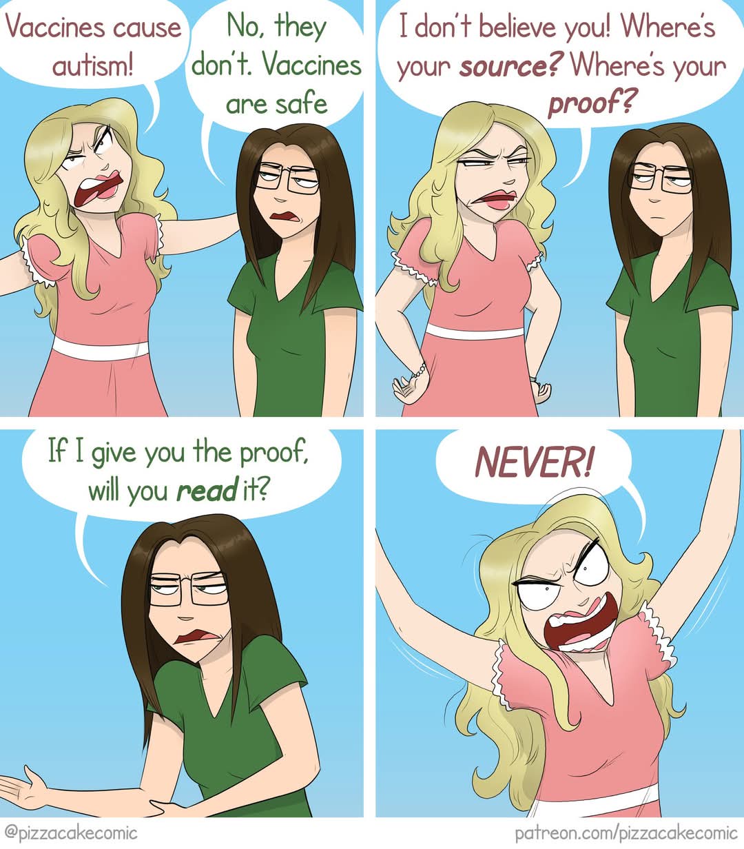 And they wonder why nobody takes them seriously!