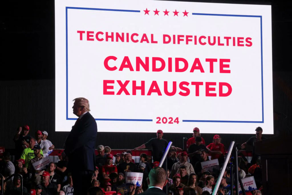 Breaking News: Trump Cancels Another Town Hall Meeting