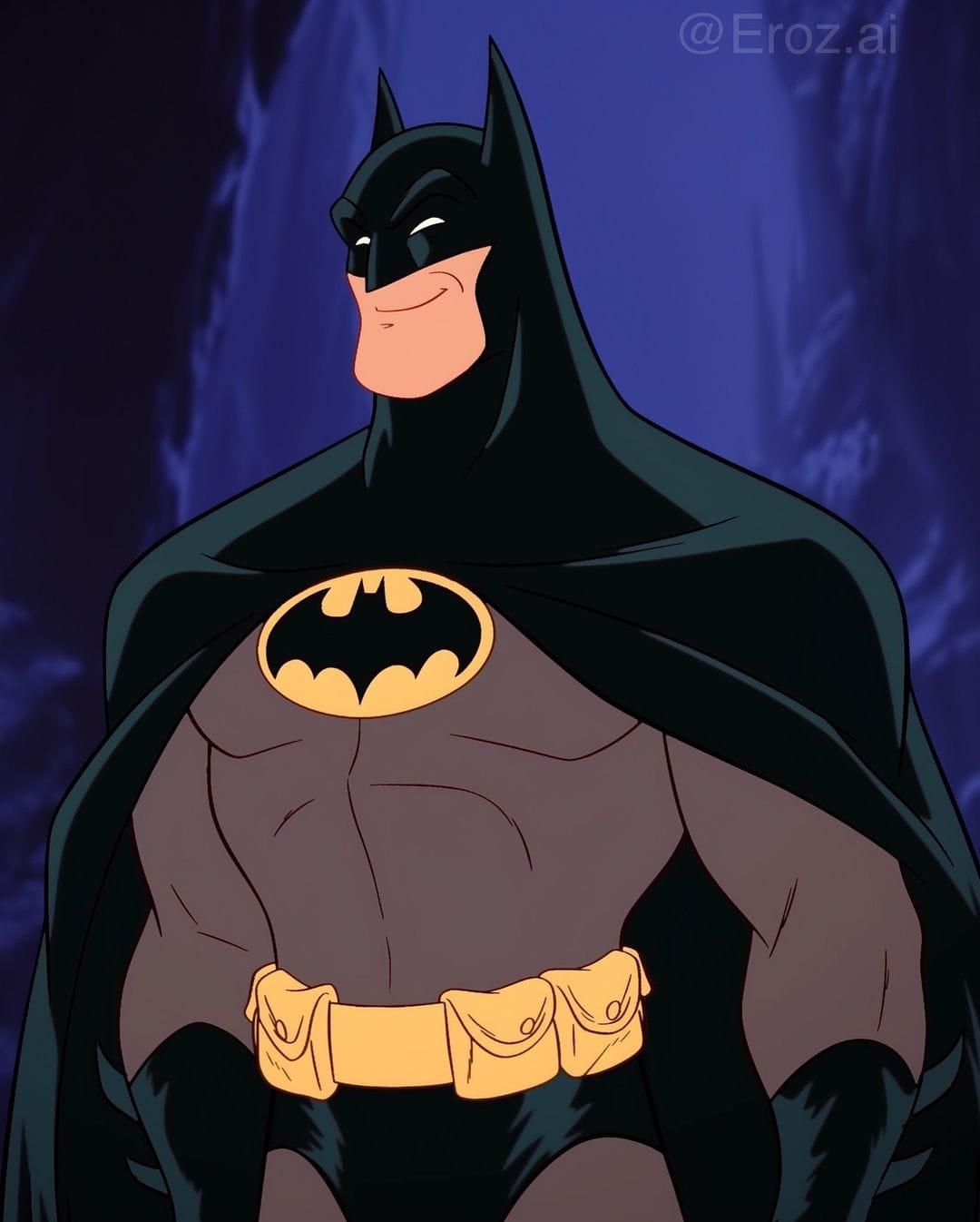 Imagine Batman Characters Reimagined in Classic Disney Animation!