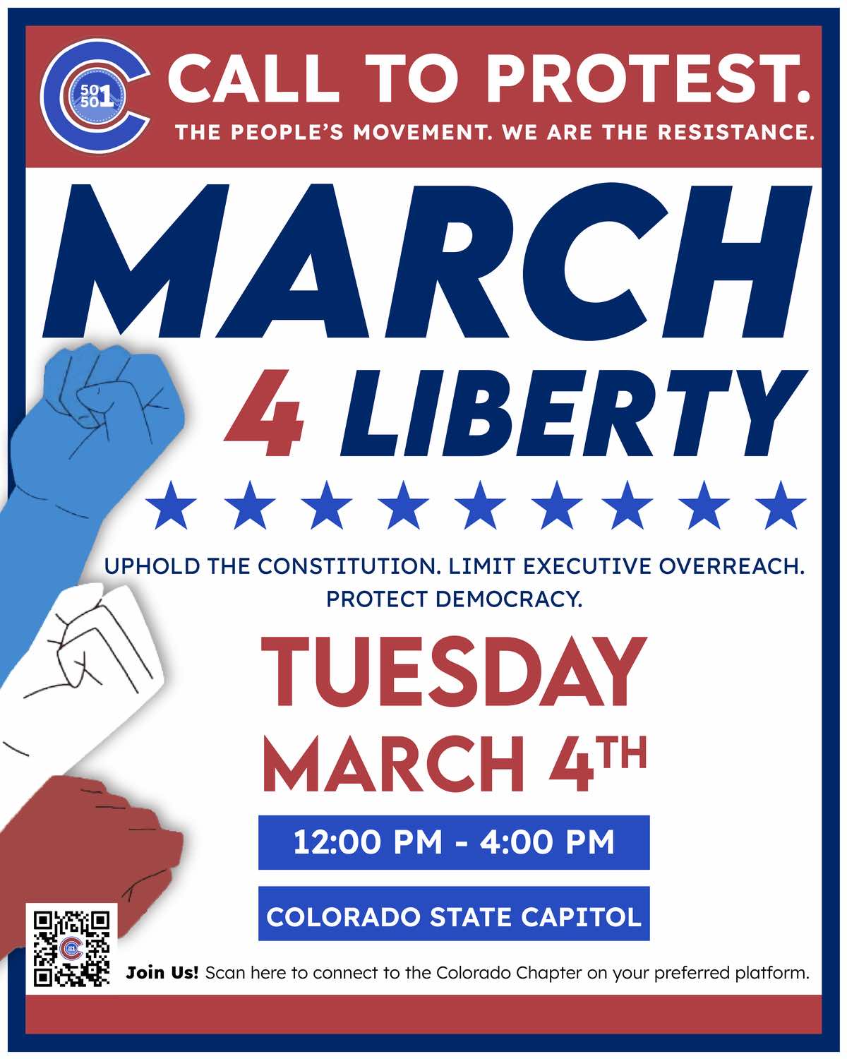 Join us in Denver on March 4th for a special event at the State Capitol!