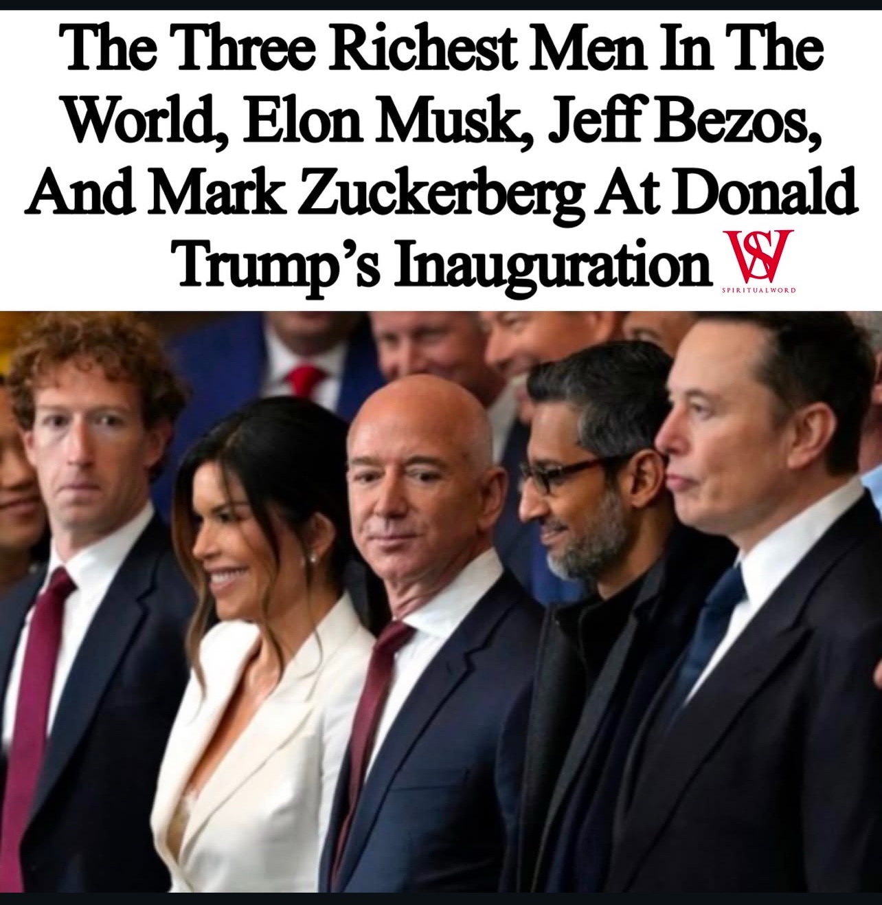 Congratulations, you're now part of the tech oligarchy!