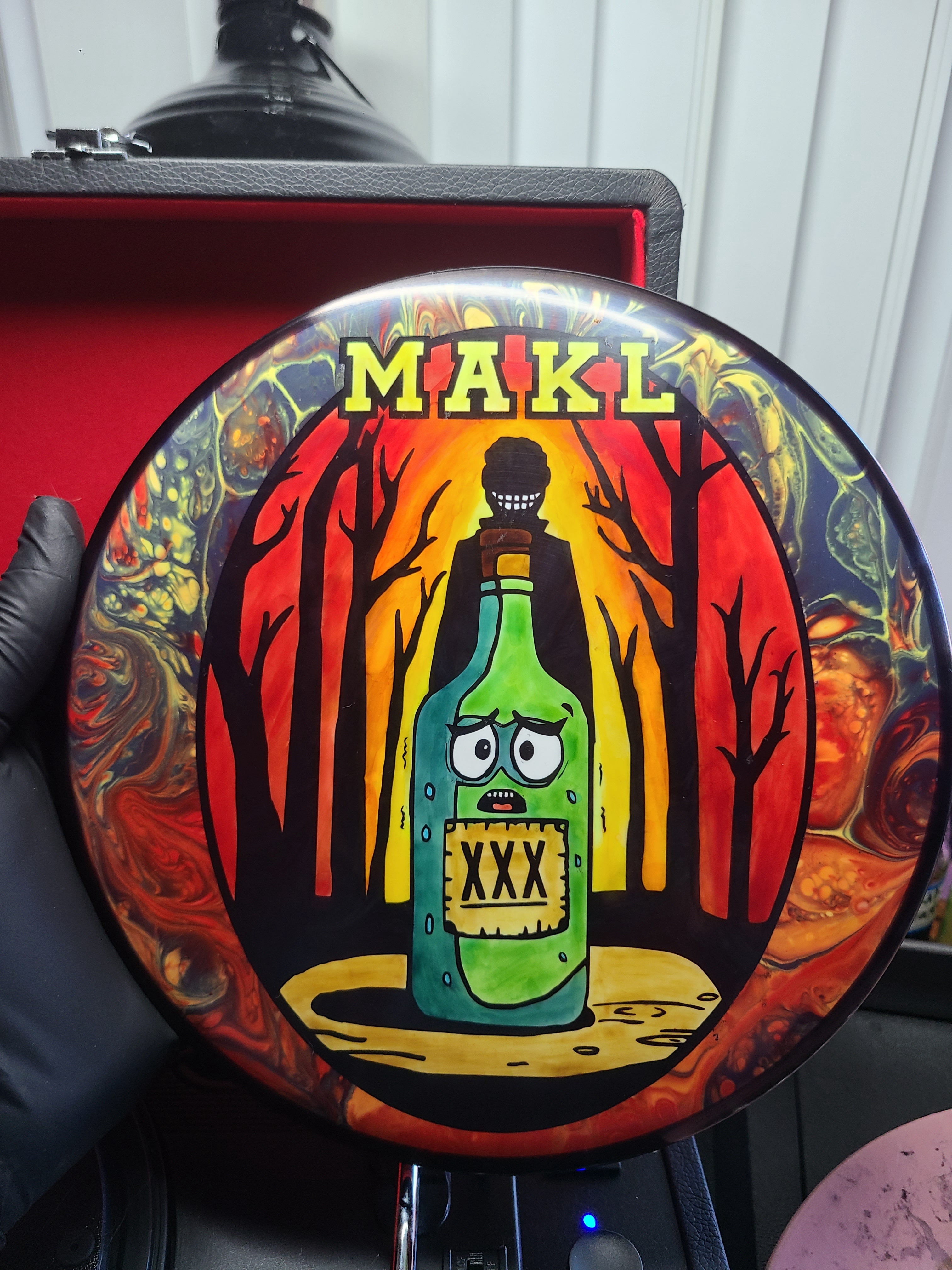 A Unique Gift: Dyed Discs for a Special Friend