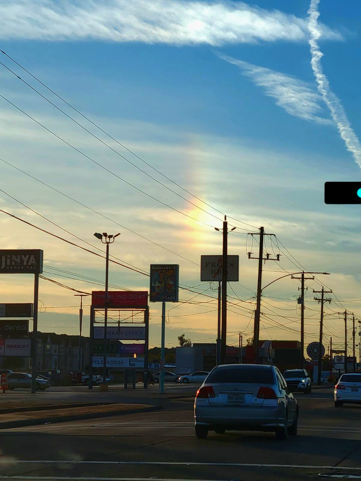 Witness the Sun Dog Phenomenon in Houston