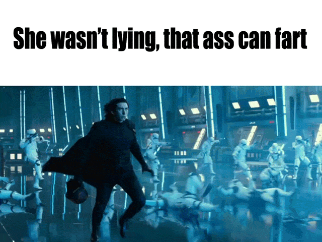 When the force is just a bit too much!