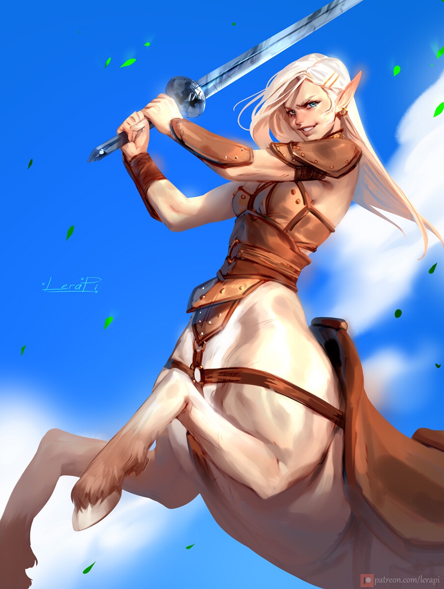 I Didn't Know What to Get You, So Here’s a Unique Female Centaur Creation Just for You