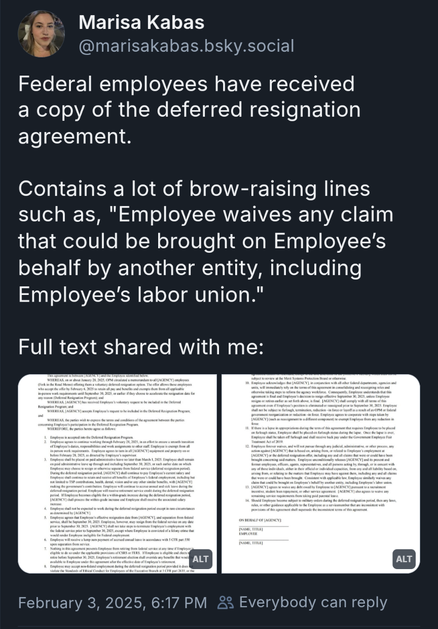 Attention Fed Employees: Don't Resign or You’ll Miss Out!