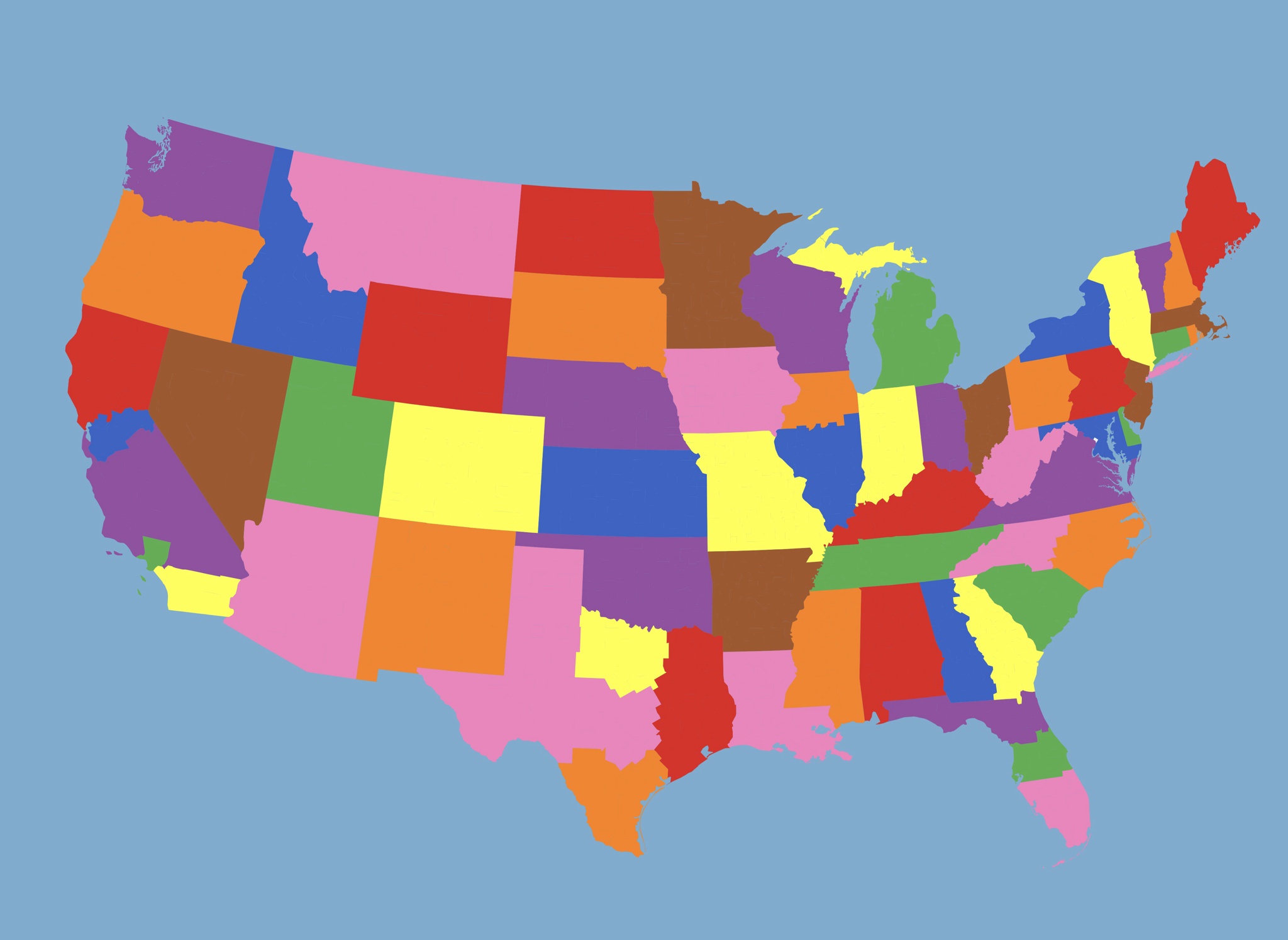 Imagining a United States Divided into States with Populations Under 10 Million