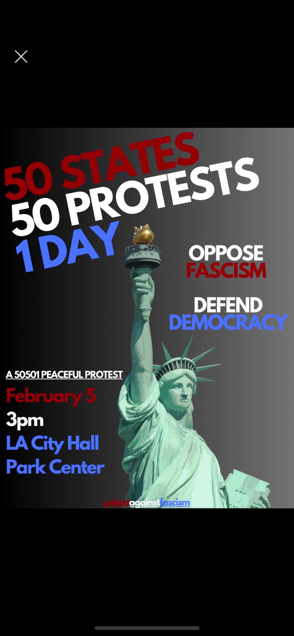 Join the Protest Against Project 2025 Tomorrow!