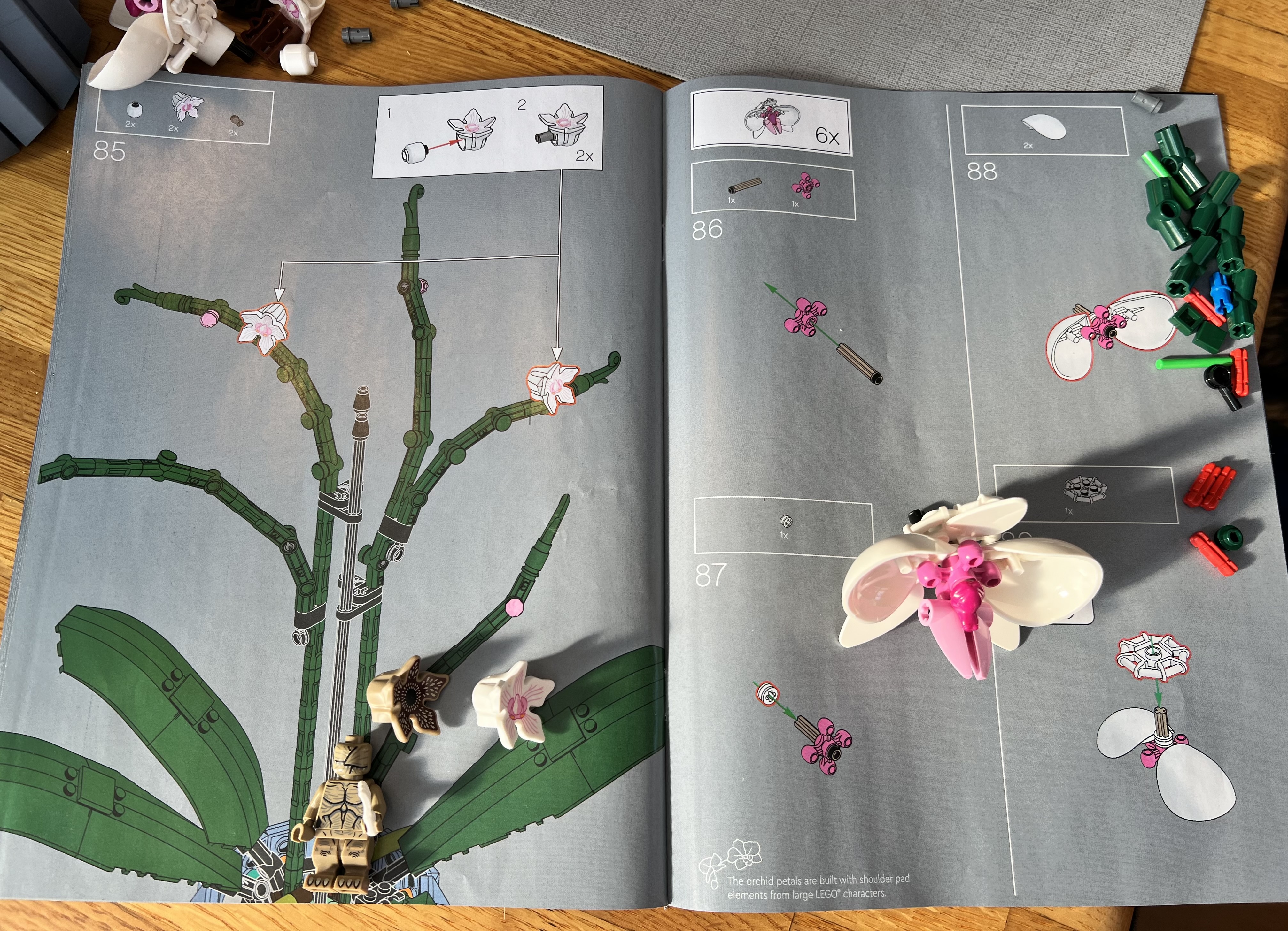 Behind the Scenes: LEGO Orchid Construction Notes