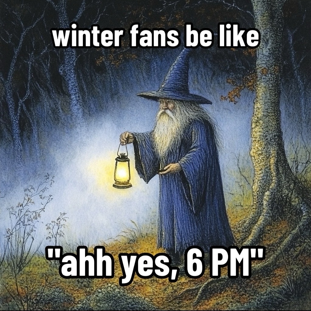 Where are all my winter enthusiasts?