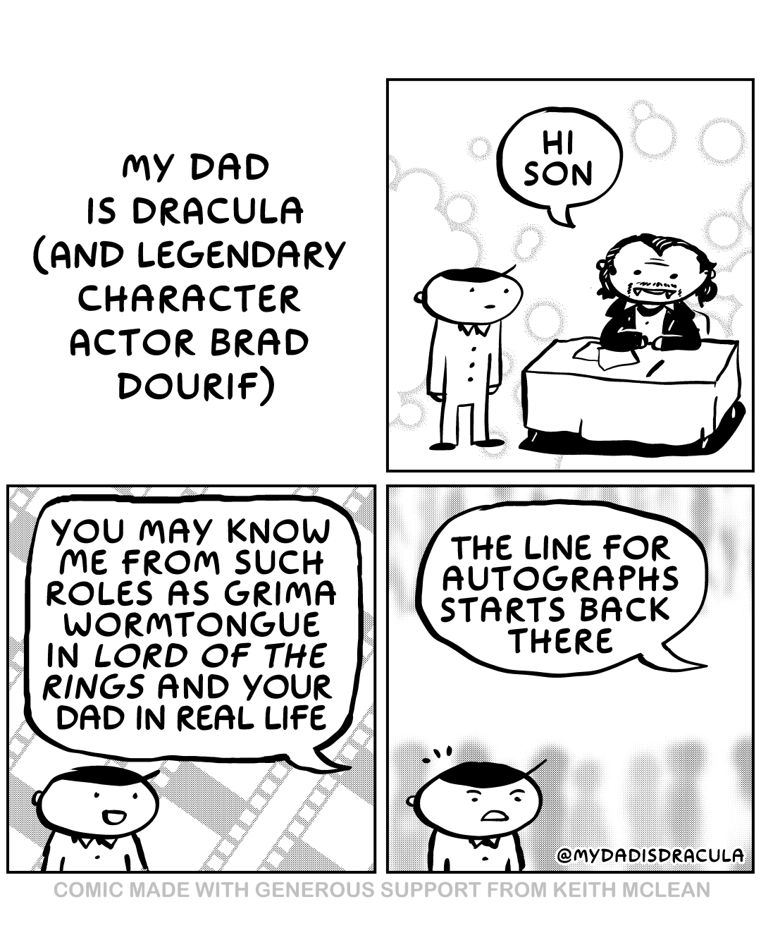 My Dad: The Real-Life Dracula and Legendary Actor Brad Dourif