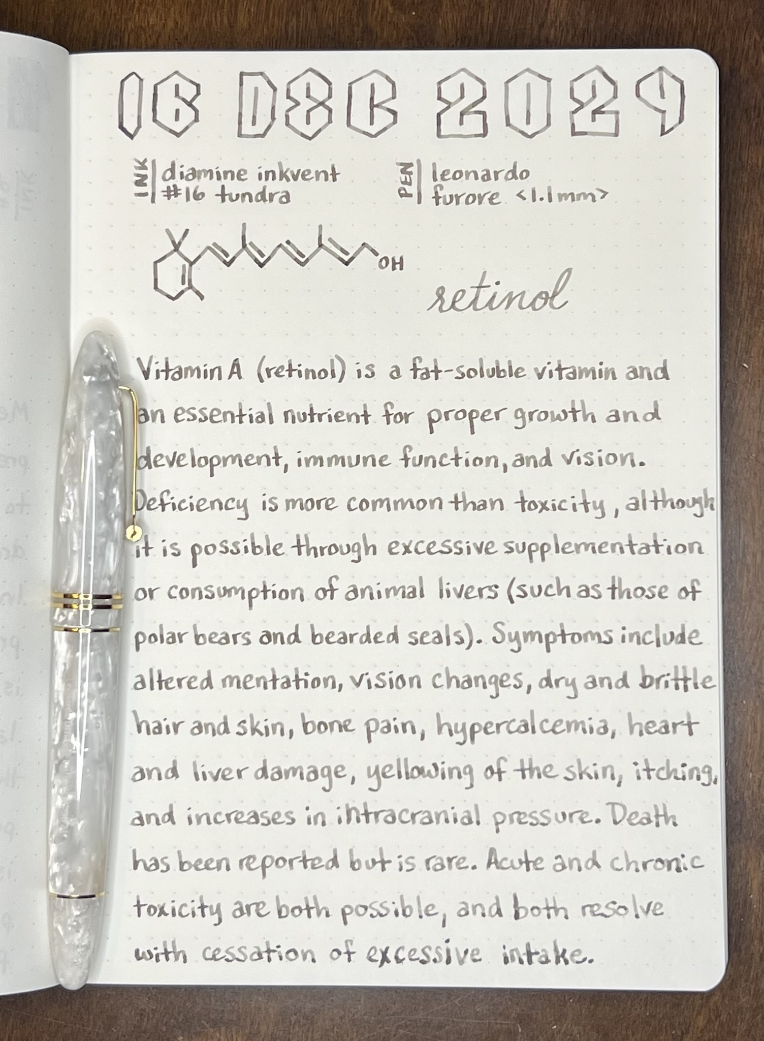 Tox-inkvent 2024: Day 16 Chronicles