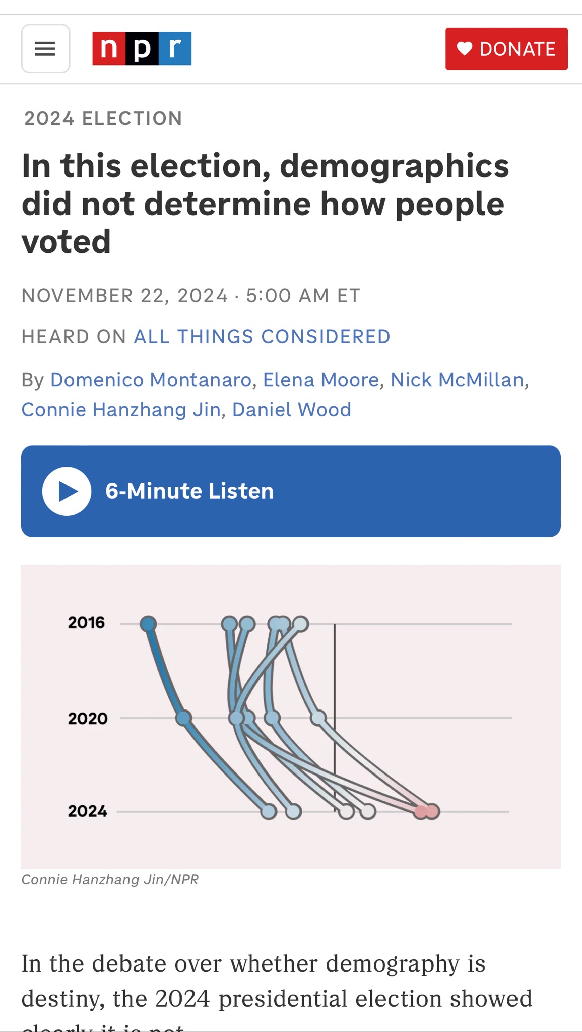 Facing the Tough Truth: We Lost a Significant Portion of the Latino Vote