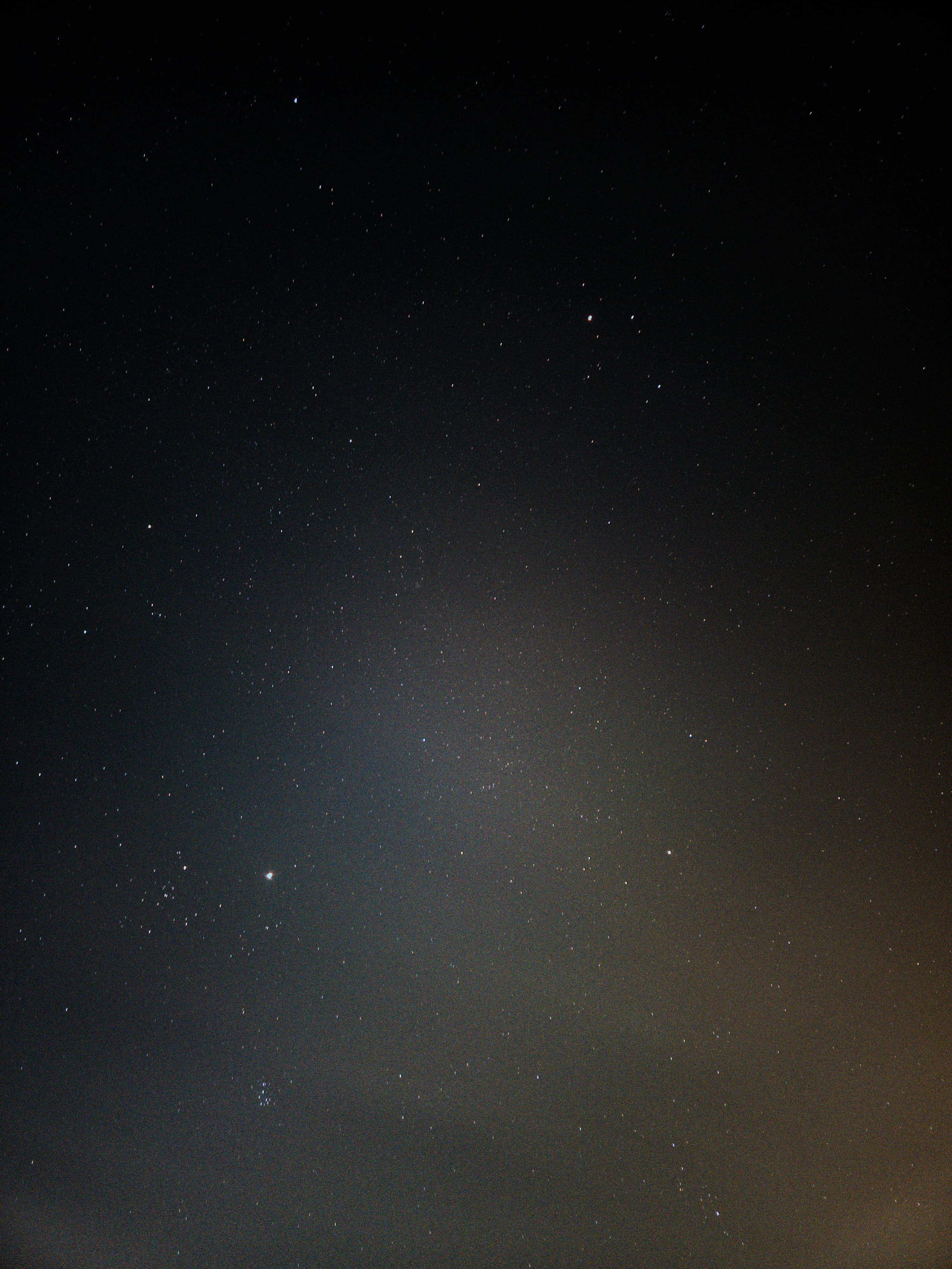 Another stunning view of Jupiter and Mars.