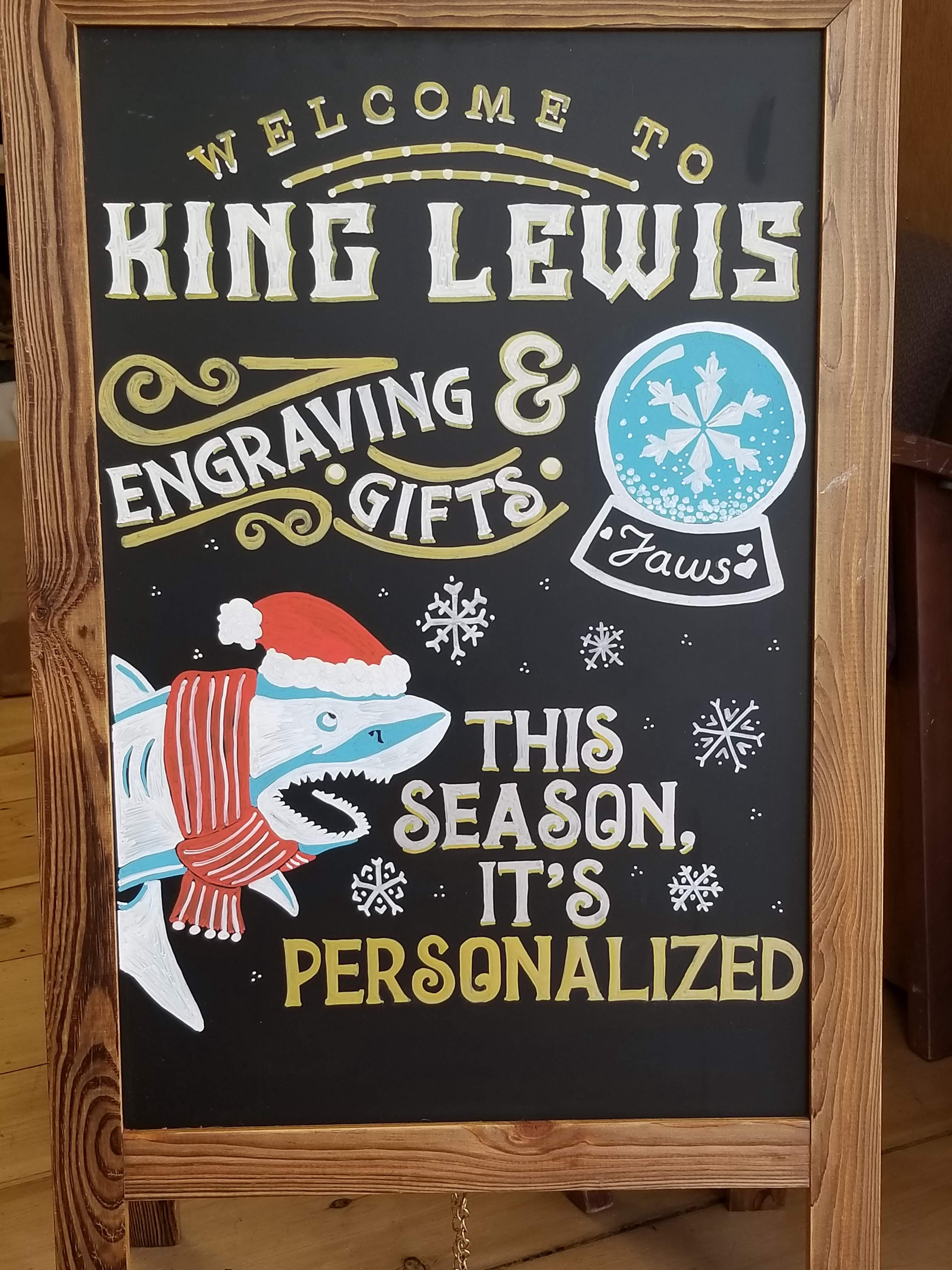The Royal Chronicles of King Lewis and His Chalkboard Declarations