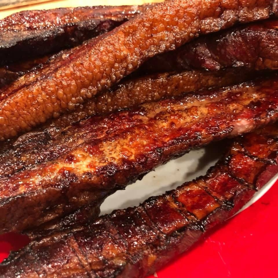Indulge in Deliciousness: Smoked Pork Belly with Horseradish and BBQ Sauce