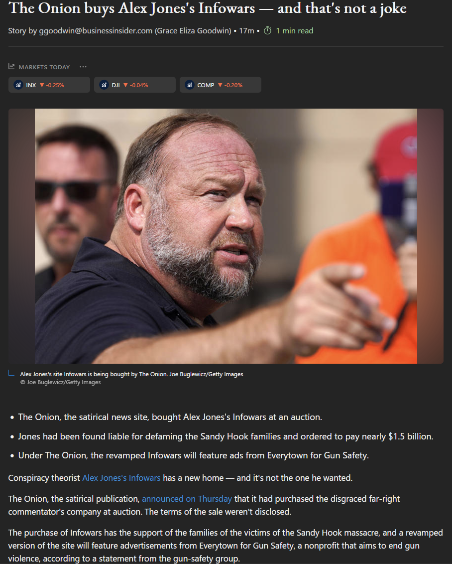 The Onion Takes on Infowars: A New Chapter for Sandy Hook Families