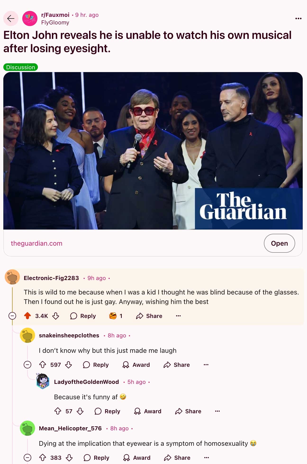 As a Kid, I Thought He Was Blind Because of His Glasses—Turns Out, He’s Just Fabulous!