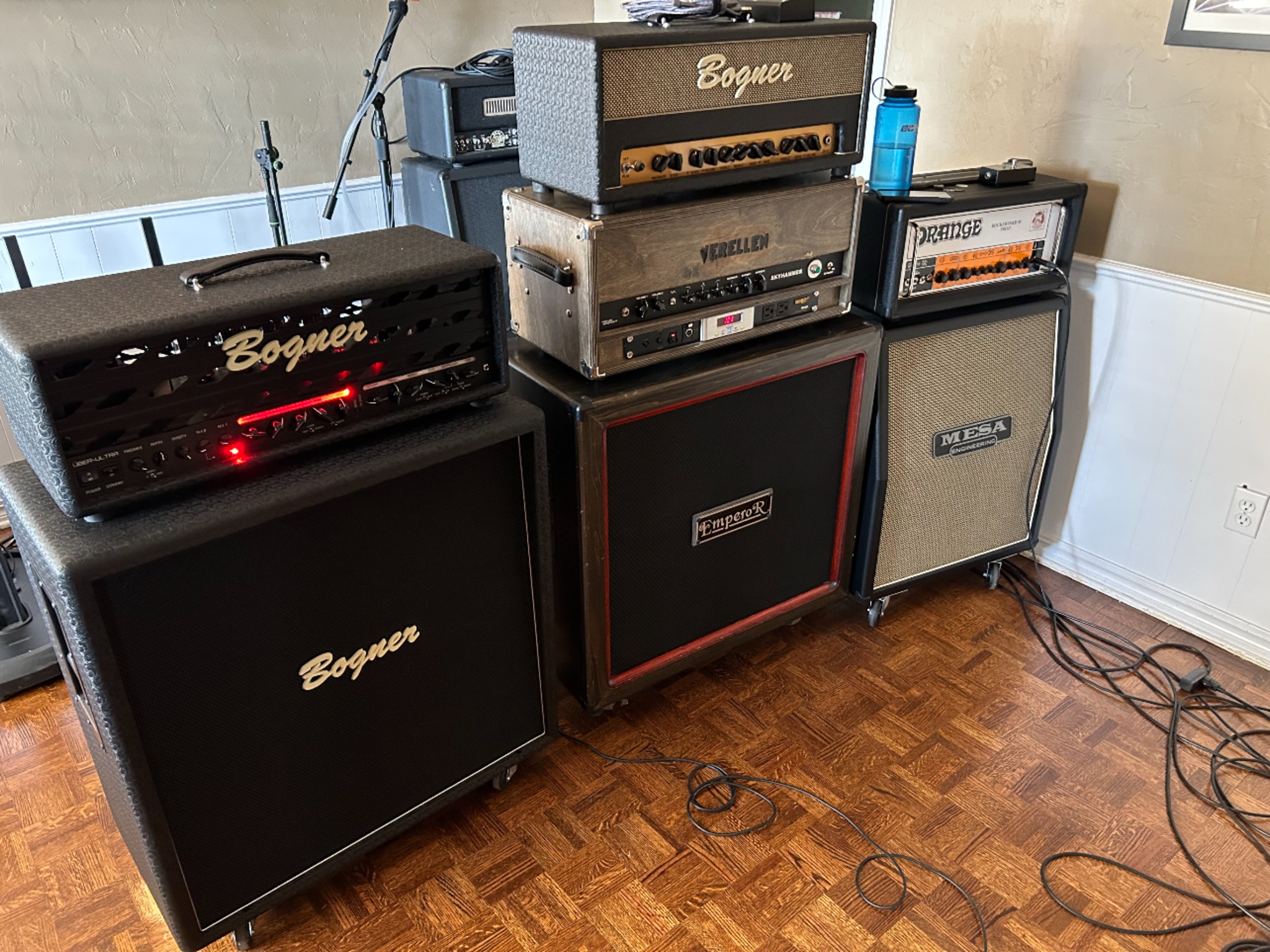 The Epic Wall of Amps: A Musician's Dream