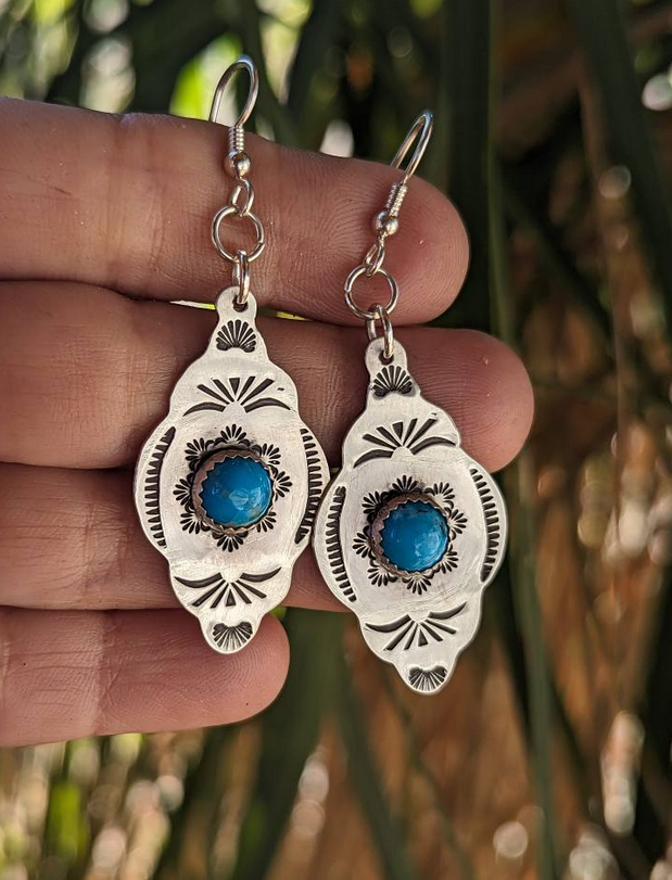 Crafting a Special Birthday Gift: Sterling Silver and Kingman AZ Turquoise