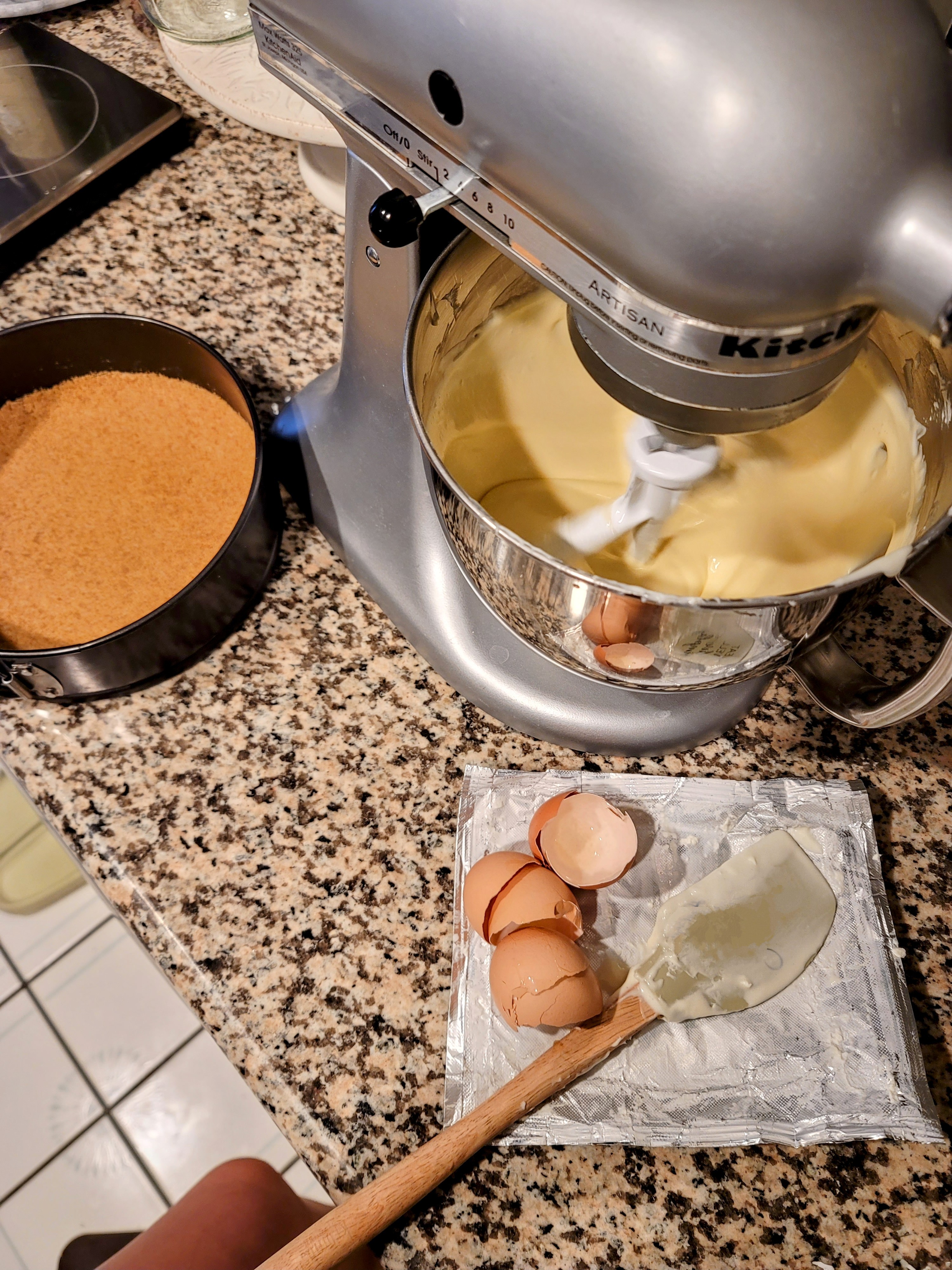 Creating a Cheesecake with a Feline Fan Club