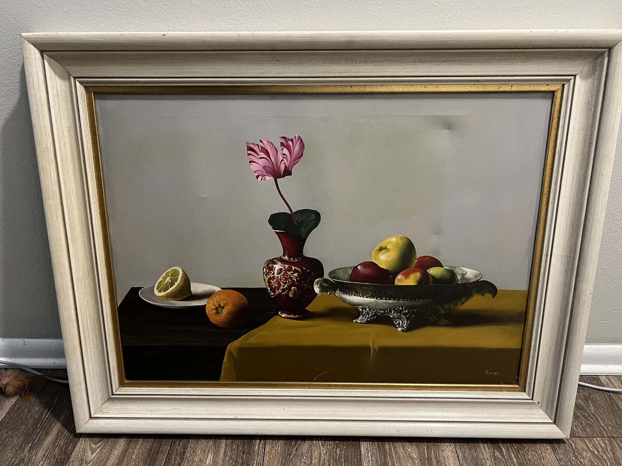 Gyorgy Korga's Stunning Fruit and Flower Artwork