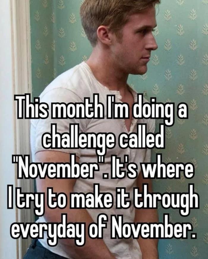 Join the November Challenge and show us what you've got!