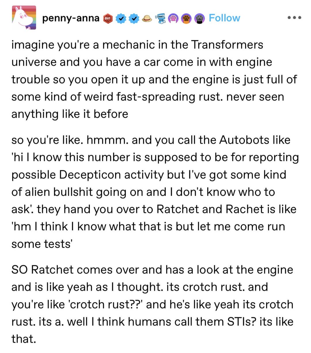 Picture Yourself as a Mechanic in the Transformers Universe