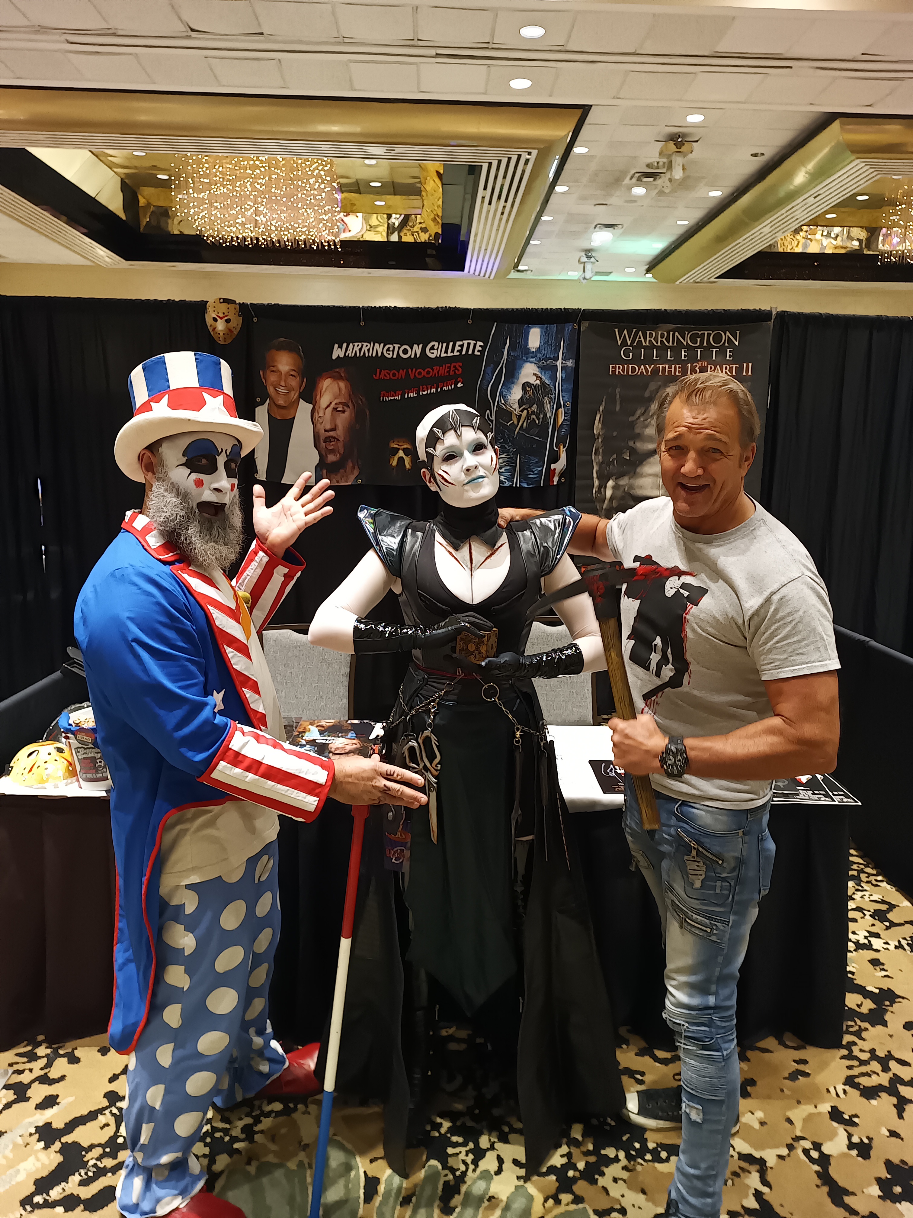 Meet Warrington Gillette, the original Jason Voorhees!