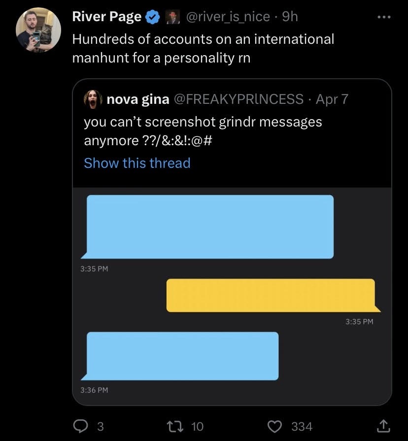 A Tweet from River Page That Caught My Eye