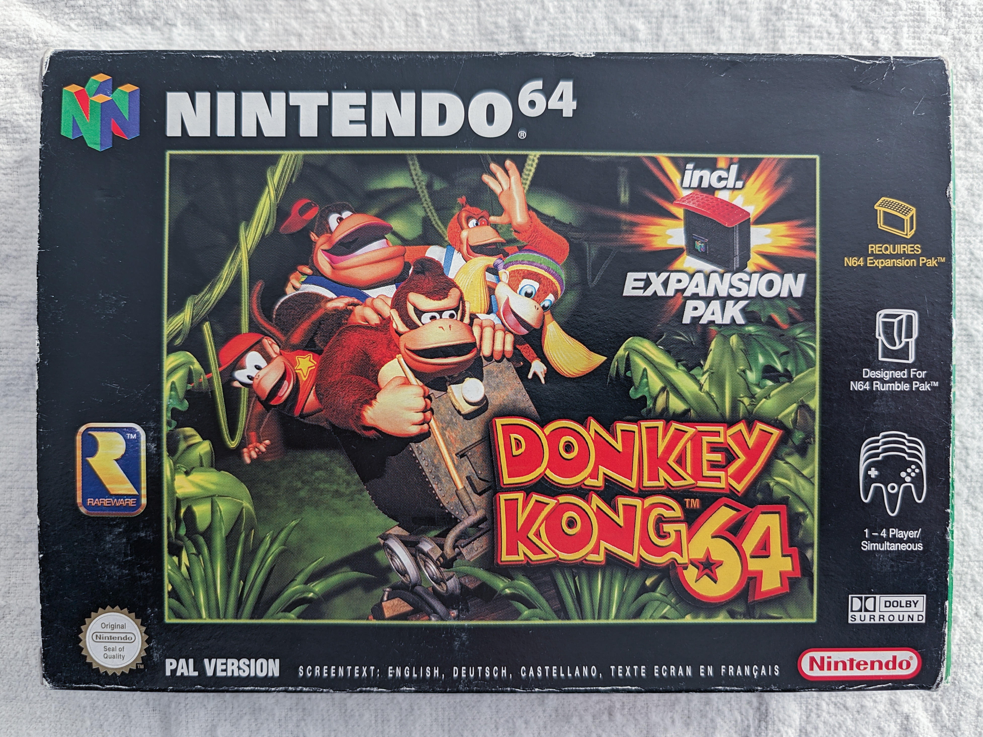 Unboxing a Pristine Donkey Kong 64: A Nostalgic Treasure!